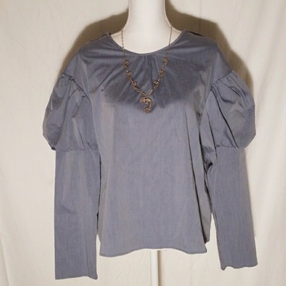 Drew Puff Sleeve Blouse - Picture 3 of 10